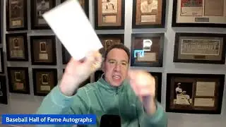 Autograph Pickups: Bill Klem PSA Letter Upgrade + Ewing Kauffman GPC (Potential HOF Exec)