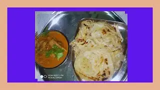 Milk parrotta/பால் பரோட்டா in தமிழ்/ soft parotta