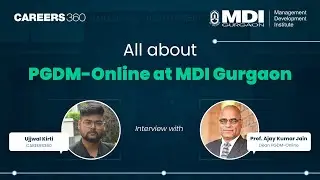 All about PGDM-Online at MDI Gurgaon: An interview with Prof. Ajay Kumar Jain, Dean (PGDM-Online)