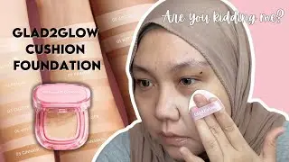 Glad2glow Perfect Cover Cushion Review & first Impression | 02 Praline #glad2glow #foundationreview