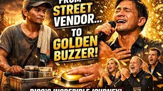 Poor Filipino Street Vendor SHOCKS Judges with Emotional Voice | Golden Buzzer Moment 2025