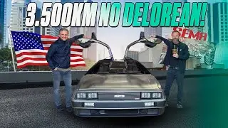 Vamos cruzar os EUA no DeLorean com motor de Ferrari! TK e Anderson Dick
