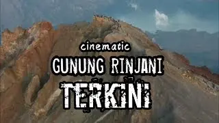keadaan gunung rinjani terkini