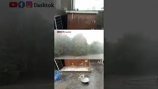 Turbat rain broke the record of 1998 rain #viral #rain #weather