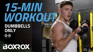 15-Minute Dumbbell Upper Body Blast | At-Home Strength Workout