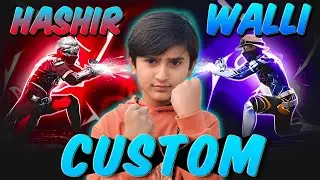 🔥 HASHIR vs WALLI | Custom Room Fight 💥 | Who Will Win? | Free Fire Live 🔴