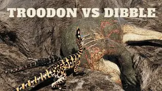 Small Predator vs Big Prey - Troodon vs Dibble [GER | ENG SUB] | The Isle Evrima