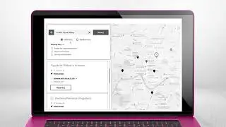 A bank branch locator tool