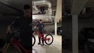 Drop test: DH bike VS Hardtail. 😂