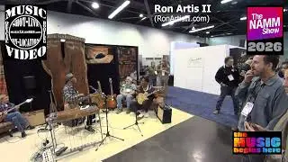 Рон Артис II импровизирует, часть 2, на #NAMMshow2026 @musicUcansee
