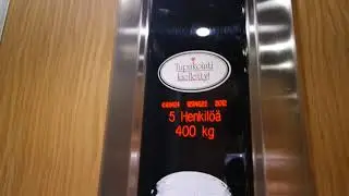 Kone traction elevator/lift in M&auml;t&auml;stie 3M, Jakom&auml;ki, Helsinki
