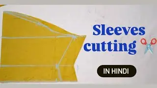 Sleeve cutting for beginners/Important tips with formula #sleevecutting #stitchingforbeginners