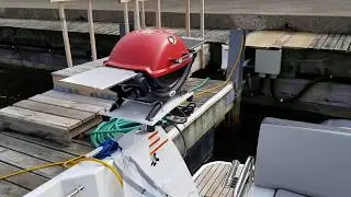Weber Q grill boat mount, Weber Q Marine Mount, Weber Q Rod Holder Mount  -  part 2