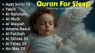 Serene Slumber: Healing Quran for Ultimate Relaxation | Ayatul Kursi, Yasin, Rahman, Waqiah, Mulk