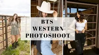 Закулисная фотосессия в стиле вестерн | Команда старших моделей