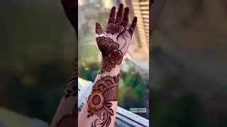 Beautiful indo arabic Mehndi designs #aarumehndi #mehndi #mehendi #mehndikadesigns