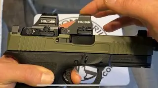 Full Size vs Micro Red Dot on PSA Dagger Blem (Holosun Edition)