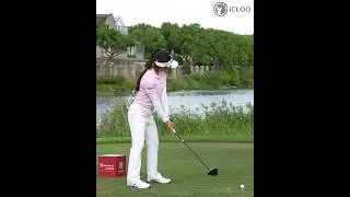 The golf swing can be elegant. She is Mihyang Lee.
