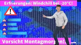 Nach dem Schneesturm ist vor dem Schneesturm: Neuer Schnee Samstag und Montag!