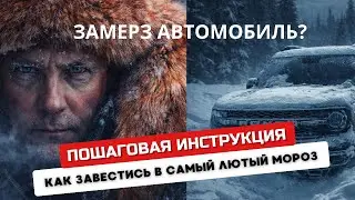 Как завести машину в -25°? 5 правил выживания для водителя ПРОВЕРЕННЫЕ ЛАЙФХАКИ