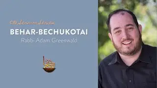 CBI Sermon Series: PARASHAT BEHAR-BECHUKOTAI 5783, Rabbi Adam Greenwald | May 13, 2023