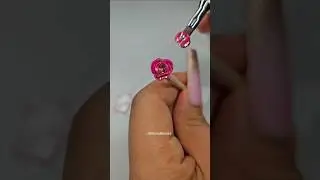 Acrylic 5D flower nails ideas #nails #shortvideo #shorts #short