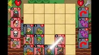Dungeon Dropper - Gameplay - Free Indie Android Connect 4 SRPG Hybrid