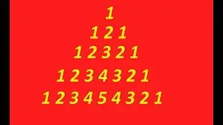 How To Make Pyramid (c program)