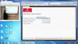 PRG 310 - Visual Studio 2010 - Add Items to a Dropdown List