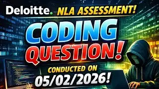 Вопросы по программированию для оценочного теста Deloitte NLA, проведенного 5 февраля 2026 года |...