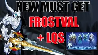 AQW More Must Get Frostval Items + LQS Details | /join unsungnecropolis Drops + Merge