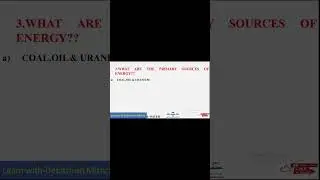 PRIMARY SOURCES OF ENERGY ARE .#shorts  #debashishsir #motivation #bput #collegeexam