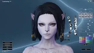 Bless Online -Female Union Berserker Pantera character customization - Creazione personaggio