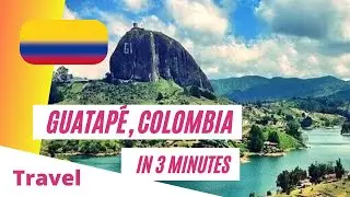 Stunning Guatape rock in El Penol Colombia 2024
