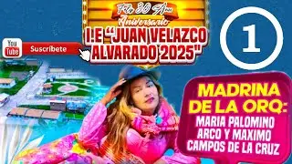ANIVERSARIO COLEGIO JUAN VELASCO ALVARADO // C.P DE MONTECOLPA -  // PARTE 1