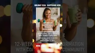 Holiday deals won&rsquo;t fix habits &mdash; support does. Website  in bio while pricing is live. #weightloss