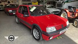 1991 PEUGEOT 205 GTI | MATHEWSONS CLASSIC CARS | AUCTION: 25, 26 & 27 JUNE 2025