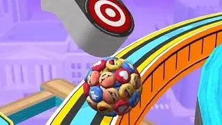 Explosive Gyro Action Going Balls - Speedrun Gameplay Level (425)