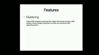 Open Virtual Memory System (OpenVMS) - CpE 3A.