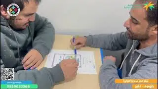 جلسة نطق وتخاطب(وصف صورة بصرية)تم عرض صورة بصرية على الطالب لولد يمشي تحت المطر ويحمل مظلة 
