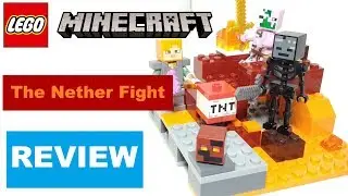 Lego Set Review: Minecraft The Nether Fight