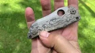 Bronze Camo Black Timascus