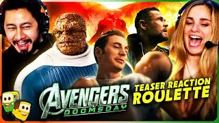 Marvel Avengers: Doomsday Teasers (Latest 4) REACTION + Breakdown | Kristen & Jaby Koay
