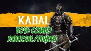 50% PUNISH WITH KABAL! Mortal Kombat 11 Beta - Kabal Gameplay