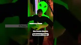 Alien Abduction Happy Halloween @MrBeast @jakepaul @squidgameshort @Alextis