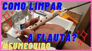 COMO LIMPAR A FLAUTA? #EuMeCuido