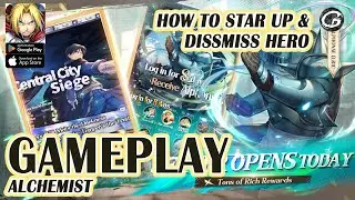 ALCHEMIST Gameplay #2 How to Star Up &  Dissmiss Hero - Mobile Game (Android)