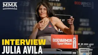 Julia Avila Nearly Head-Kicked Dana White With Excitement After UFC on ESPN 10 - MMA Fighting