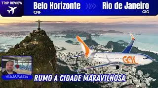 Como é viajar com a GOL de BH para o RJ | CFN - GIG | Viaja Rafa