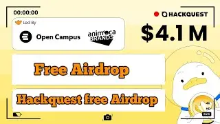 HackQuest New FREE Airdrop opportunity Point Earning Live |